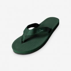 Klapki damskie - Easy Living Lite Leaf. Zielone klapki INDOSOLE, bez wzorów, z nylonu, bez obcasa. Za 132.00 zł.