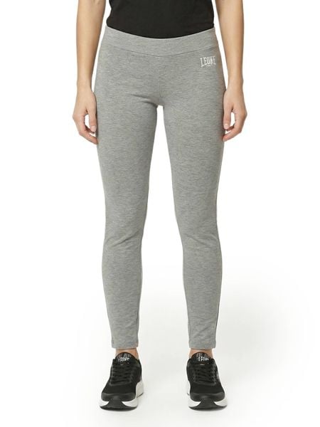 Legginsy damskie Leone Basic z elastycznej bawełny. Czarne legginsy LEONE 1947 APPAREL, m, bez wzorów, z bawełny. Za 105.21 zł.