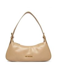 LOVE MOSCHINO Torebka JC4390PP0OKO0209 Beżowy. Brązowe torebki klasyczne Love Moschino, bez wzorów, ze skóry, bez dodatków. Za 659.99 zł.