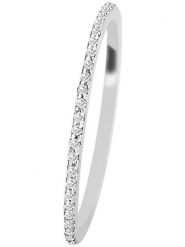 Vittoria Jewels Złoty pierścionek z diamentami rozmiar: 46. Szare pierścionki Vittoria Jewels, z diamentem, złote. Za 770.51 zł.