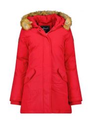 Geographical Norway Parka "Dinasty" w kolorze czerwonym rozmiar: XL. Czerwone parki Geographical Norway, xl, bez kaptura. Za 297.26 zł.