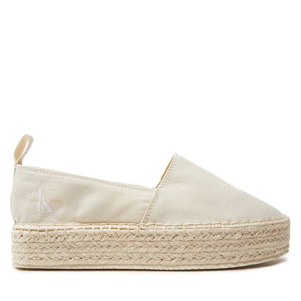 Espadryle Calvin Klein Jeans. Espadryle Calvin Klein Jeans, bez wzorów, z jeansu, bez obcasa, bez zapięcia. Za 229.99 zł.
