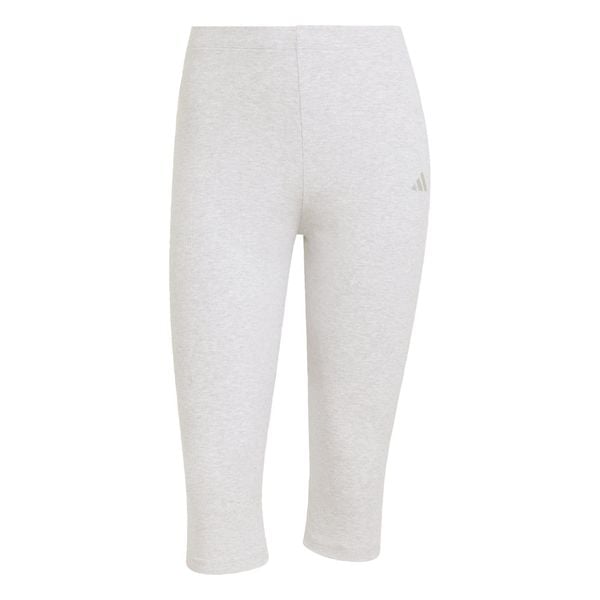 Legginsy Seasonal Essentials Rib Capri. Szare legginsy Adidas, bez wzorów, z dzianiny. Za 149.00 zł.