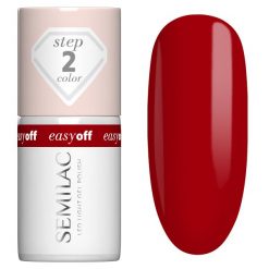 L18 Semilac EASY OFF Lakier do paznokci LED LIGHT The Red Core 7 ml. Czerwone lakiery Semilac. Za 39.99 zł.