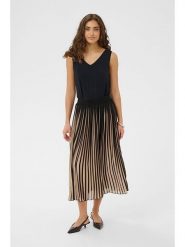 CULTURE Spódnica w kolorze beżowym rozmiar: XXL. Brązowe spódnice Culture, xxl, bez wzorów, midi, rozkloszowane. Za 130.99 zł.