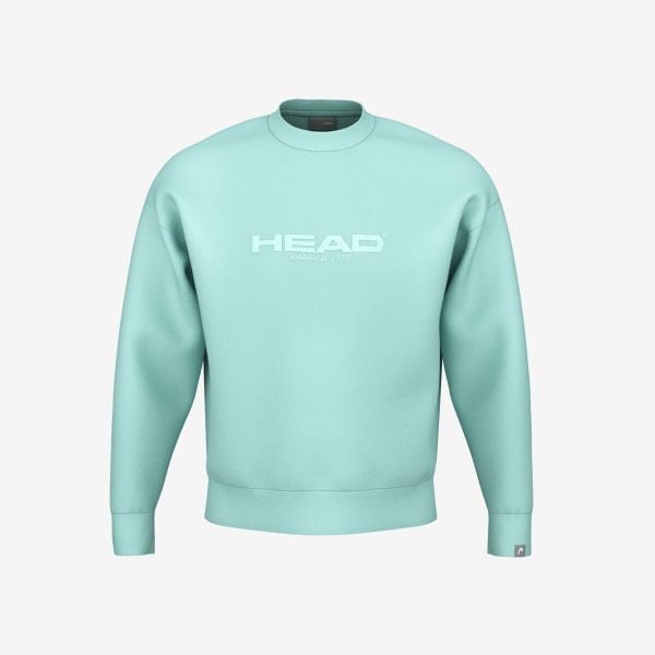 Head Motion unisex bluza dresowa aquamarine. Niebieskie bluzy Head, l, bez wzorów, z dresówki, bez kaptura. Za 266.00 zł.