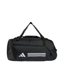 Torba Essentials 3-Stripes Duffel Small. Białe torby na ramię Adidas, bez wzorów, z materiału, na ramię, bez dodatków. Za 149.00 zł.