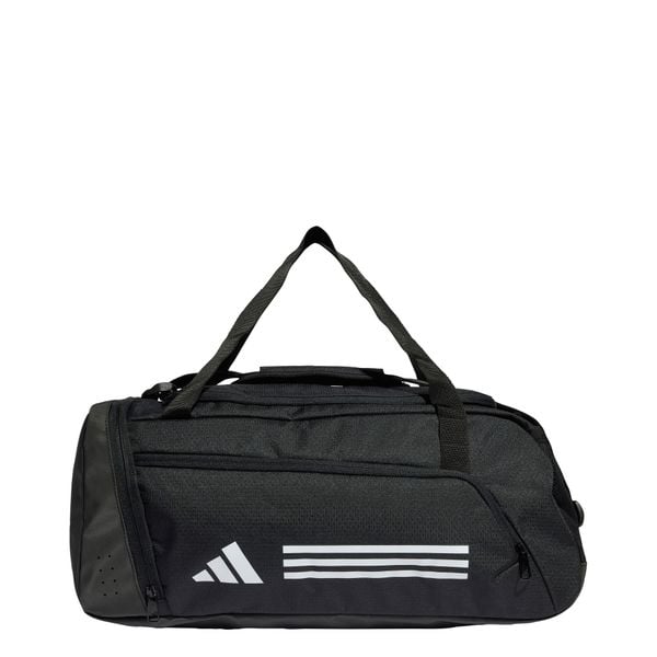 Torba Essentials 3-Stripes Duffel Small. Białe torby na ramię Adidas, bez wzorów, z materiału, na ramię, bez dodatków. Za 128.99 zł.