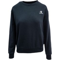 Bluza damskie Converse Foundation Crew. Czarne bluzy Converse, m, bez wzorów, z bawełny, bez kaptura. Za 290.00 zł.