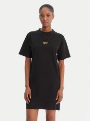 Reebok Sukienka codzienna Surya RK25502CCW Czarny Regular Fit. Czarne sukienki Reebok, na co dzień, l, bez wzorów, z bawełny, bez kołnierzyka, bez ramiączek, proste. Za 129.99 zł.