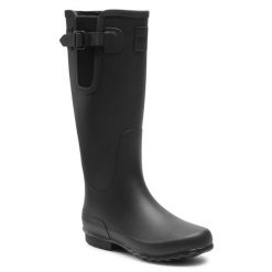 Kalosze Tretorn. Czarne kalosze Tretorn, bez wzorów. Za 299.99 zł.