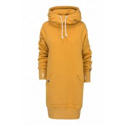 Bluza sportowa z kapturem damska DEEP TRIP Luzak. Żółte bluzy DEEP TRIP, l, bez wzorów, z bawełny, z kapturem. Za 369.00 zł.