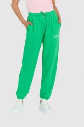 JUICY COUTURE Zielone spodnie damskie wendy recycled z haftowanym logo, Rozmiar XS. Zielone spodnie dresowe Juicy Couture, s, bez wzorów, z dresówki. W wyprzedaży za 269.99 zł.