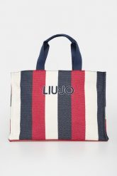 Torebka płócienna shopperka LIU JO. Torebki klasyczne Liu Jo, bez wzorów, bez dodatków. Za 469.00 zł.