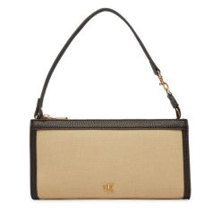 Torebka Calvin Klein. Brązowe torebki klasyczne Calvin Klein, bez wzorów, bez dodatków. Za 369.99 zł.