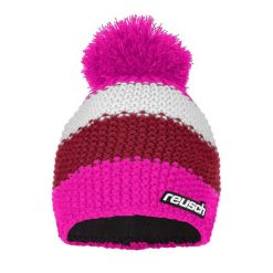 Czapka zimowa Reusch Enzo. Czerwone czapki REUSCH, bez wzorów. Za 79.00 zł.