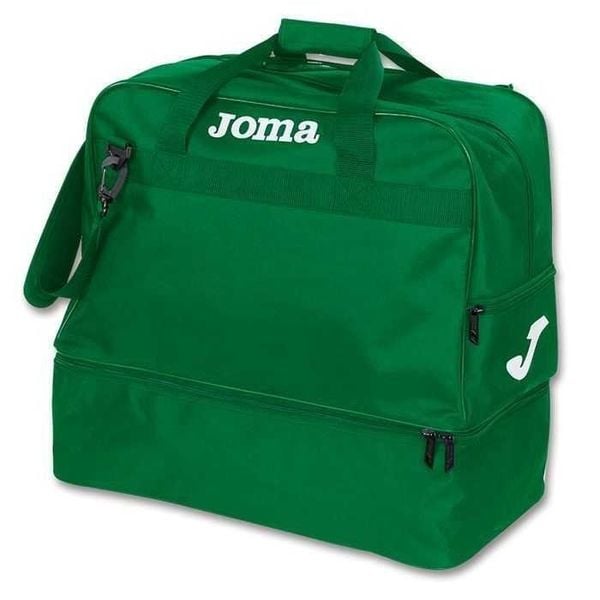 Torba sportowa unisex Joma training (L). Zielone torby na ramię Joma, bez wzorów, sportowe, na ramię, bez dodatków. Za 118.47 zł.