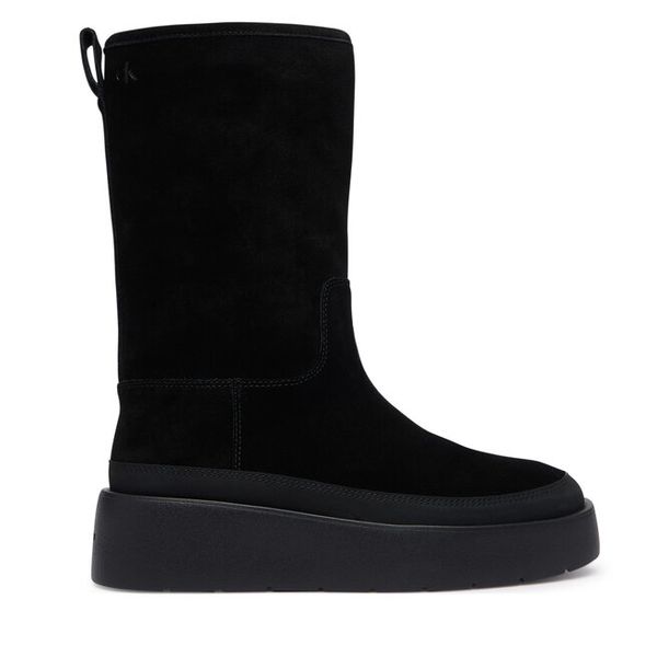 Śniegowce Calvin Klein. Czarne trapery i śniegowce Calvin Klein. Za 749.99 zł.