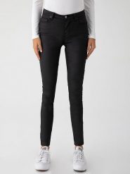 LTB Dżinsy "Florian" - Skinny fit - w kolorze czarnym rozmiar: W27/L30. Czarne jeansy LTB, l, z aplikacjami, z podwyższonym stanem. Za 79.21 zł.