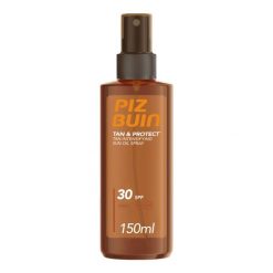 Piz Buin Öl mit LSF Tan & Protect Tan Intensifying Sun Oil Spray SPF 30 Ochrona przeciwsłoneczna 150 ml Jasnobrązowy. Kremy do opalania Piz Buin. Za 74.36 zł.