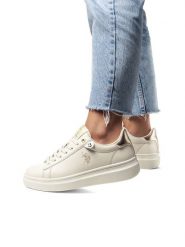 U.S. Polo Assn. Sneakersy w kolorze beżowym rozmiar: 36. Brązowe trampki U.S. Polo Assn., bez wzorów, bez zapięcia. Za 217.99 zł.