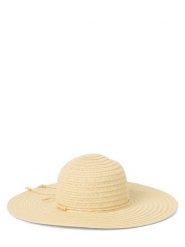 Marie Lund Kapelusz damski Kobiety papier beżowy wypukły wzór tkaniny, ONE SIZE. Brązowe kapelusze Marie Lund, bez wzorów, z tkaniny. Za 179.95 zł.