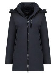Geographical Norway Parka w kolorze granatowym rozmiar: S. Niebieskie parki Geographical Norway, s, bez kaptura. Za 240.99 zł.
