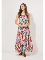 More & More Sukienka w kolorze różowym ze wzorem rozmiar: 40. Różowe sukienki More & More, bez wzorów, z bawełny, bez kołnierzyka, bez ramiączek, maxi. Za 238.84 zł.