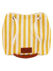 Anemoss Torebka w kolorze żółto-białym - 23,4 x 21,8 x 11,9 cm rozmiar: onesize. Białe torebki klasyczne Anemoss, bez wzorów, z materiału, bez dodatków. Za 39.99 zł.