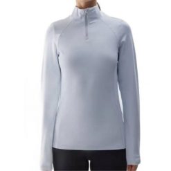 Bluza Damskia 4F. Niebieskie bluzy 4f, bez wzorów, bez kaptura. Za 189.99 zł.