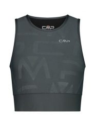 CMP Top funkcyjny w kolorze szarym rozmiar: 38. Szare koszulki sportowe CMP, bez wzorów, z materiału, bez ramiączek. Za 66.00 zł.