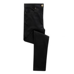 Chinosy Damskie O Wyglądzie Denimu. Czarne spodnie sportowe PREMIER, na lato, bez wzorów, z denimu, trekkingowe. Za 152.99 zł.