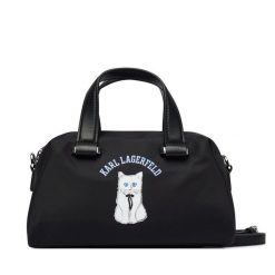 Torebka KARL LAGERFELD. Czarne torebki klasyczne KARL LAGERFELD, bez wzorów, bez dodatków. Za 779.99 zł.
