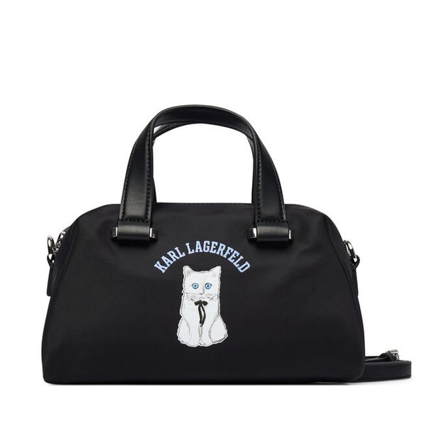 Torebka KARL LAGERFELD. Czarne torebki klasyczne KARL LAGERFELD, bez wzorów, bez dodatków. Za 779.99 zł.