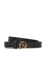 Guess Pasek Damski Noelle (BG) Belts BW9161 P4320 Czarny. Czarne paski Guess, z aplikacjami, ze skóry. Za 139.99 zł.