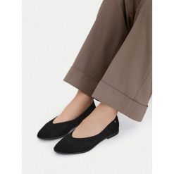 Baleriny Lasocki. Czarne baleriny Lasocki, bez wzorów, bez obcasa. Za 169.99 zł.