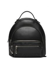 LOVE MOSCHINO Plecak JC4344PP0NKA000B Czarny. Czarne plecaki Love Moschino, bez wzorów, ze skóry. Za 1,019.00 zł.