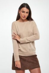 Sweter damski wełniany z kaszmirem Nebula MM. Swetry MM, l, bez wzorów, z kaszmiru, bez ramiączek. Za 929.00 zł.