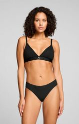 Puma stringi damskie 3-pack czarne. Czarne stringi Puma, bez wzorów, z bawełny. Za 156.20 zł.