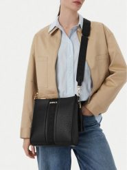 MEXX Torebka CEO-MEXX-S-017-10 Czarny. Czarne listonoszki Mexx, bez wzorów, ze skóry, bez dodatków. Za 219.99 zł.