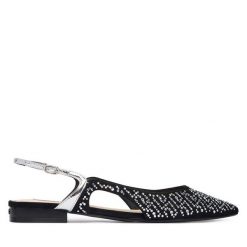 Baleriny Liu Jo. Czarne baleriny Liu Jo, bez wzorów, bez obcasa. Za 679.99 zł.