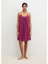 Marc O´Polo Bodywear Sukienka w kolorze fioletowym rozmiar: S. Różowe sukienki s, bez wzorów, bez kołnierzyka, bez ramiączek, mini. Za 179.95 zł.