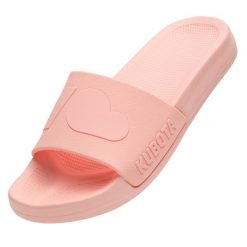 Kubota Klapki Basenowe Basic Plain Cloud. Czerwone klapki Kubota, bez wzorów, bez obcasa. Za 99.99 zł.