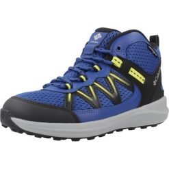 Buty COLUMBIA YOUTH PEAKFREAK RUSH MID Niebieski. Niebieskie trekkingi Columbia, z syntetyku, trekkingowe. Za 262.99 zł.