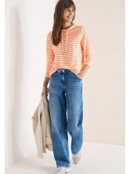 Cecil Bluza w kolorze pomarańczowo-białym rozmiar: S. Pomarańczowe bluzy Cecil, s, bez wzorów, bez kaptura. Za 87.81 zł.