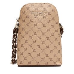 Torebka na telefon Nine West. Brązowe listonoszki Nine West, bez wzorów, bez dodatków. Za 129.99 zł.