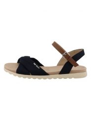 Tom Tailor Sandały w kolorze czarnym rozmiar: 39. Czarne sandały Tom Tailor, bez wzorów, klasyczne, z otwartym noskiem, bez obcasa, bez zapięcia. Za 130.99 zł.