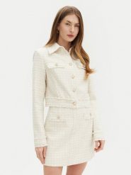 Guess Marynarka W5RN47 WGW82 Beżowy Regular Fit. Brązowe marynarki i żakiety Guess, l, z aplikacjami, z syntetyku. Za 377.00 zł.