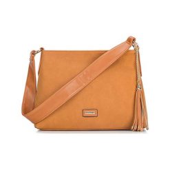 Torebka w kolorze jasnobrązowym - (W)25 x (G)12 cm. Brązowe torby na ramię Kazar, Wittchen, bez wzorów, z materiału, na ramię, bez dodatków. W wyprzedaży za 189.95 zł.