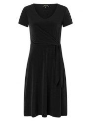 More & More Sukienka w kolorze czarnym rozmiar: 42. Czarne sukienki More & More, bez wzorów, bez kołnierzyka, bez ramiączek, midi. Za 145.94 zł.